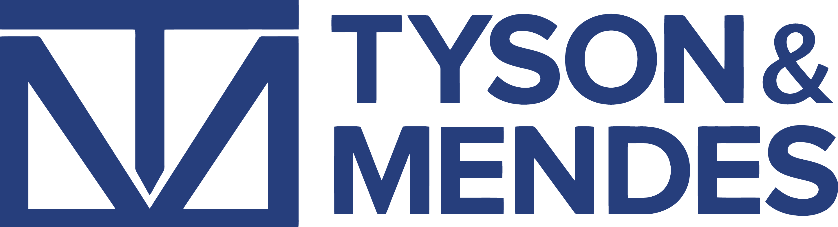 Logo for Tyson and Mendes law firm
